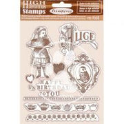 STAMPERIA - Stamps Alice Cake WTKCC203